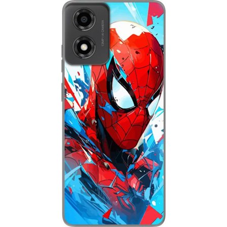 Kompatibelt Mobilskal till Motorola Motorola Moto E14 Spiderman