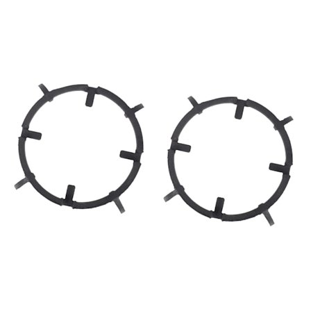 2x Wok Stödram i Gjutjärn Brännare Spis Kokplatta Ring Gasspis Wok Stödram