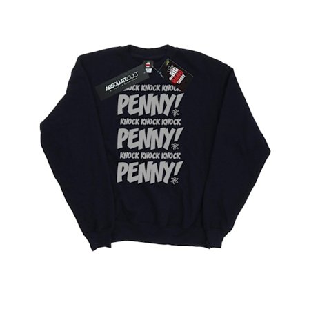 The Big Bang Theory Damkläder Knock Knock Penny Sheldon Sweatshirt