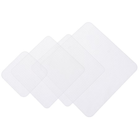 4 Styck Återanvändbara Silikon Stretch Lock Cover Vacuum Wrap Sea