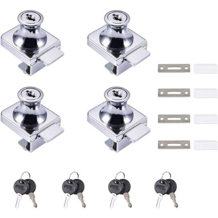 IC Lasilukko, 4 osaa kammilukko, lasivitriini