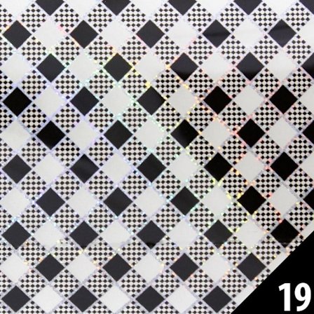 Nagelfolie / folie - för nageldekorationer - #019 - 100 cm