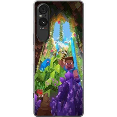 Yhteensopiva Puhelinkuori Sony Sony Xperia 10 VI Minecraft