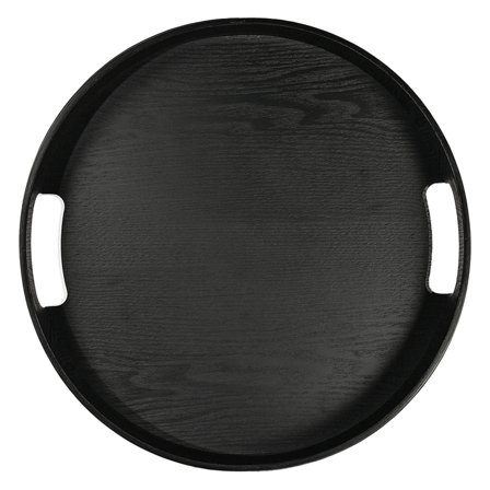 Sagaform Hanna rundt brett, svart