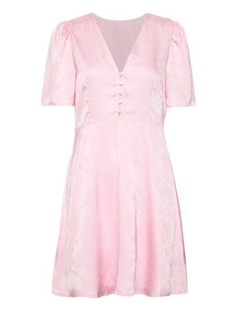 Enitta Short Dress Dresses Party Dresses Rosa A-View*Betinget Tilbud