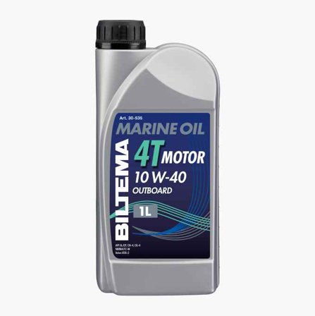 4-takts utombordsolja 10W-40 1 liter - Biltema