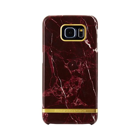 Richmond & Finch case to Samsung Galaxy S6 - Red Red Marble