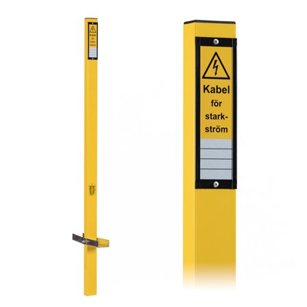 Hammarprodukter H11 Kabelmarkeringsstolpe kabel för starkström, Anslutningsdon & kablar