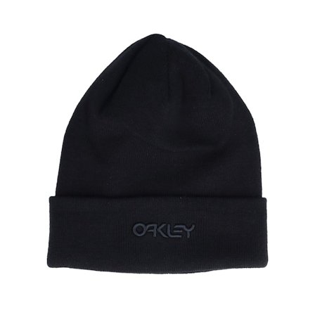 Oakley - Noir cuff Bonnet - B1b Logo Beanie Blackout Black Cuff @ Hatstore