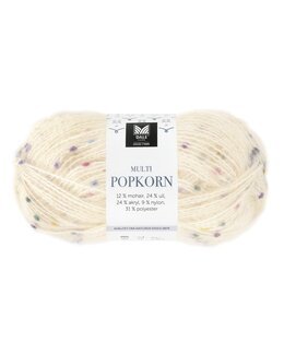 Garn Multi Popkorn Natur - Dale Garn