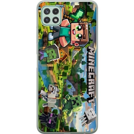 Kompatibelt Mobildeksel til Samsung Galaxy A22 5G Lady Gaga The Fame svartvit portrett med store solbriller i minimalistisk pop estetikk