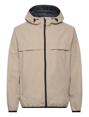 H2O Rømø Lw Rain Jacket - Packable - Beige - L