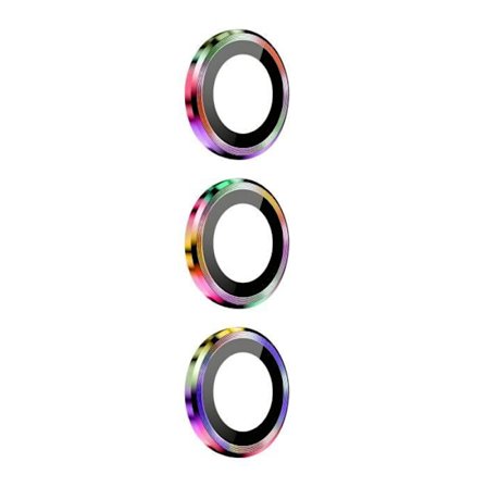 Suojalasin Kamera - ENKAY - Samsung Galaxy S24 - Karkaistu lasi 9H - Monivärinen - 3 kappaleen pakkaus