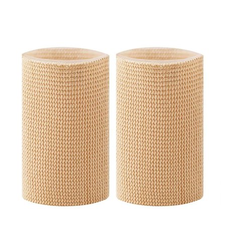 Sett med 2 ankelbeskyttere, polstrede skøytesko, gelskøyteandelbeskyttere, skøyteføtter Ice Bike Skates