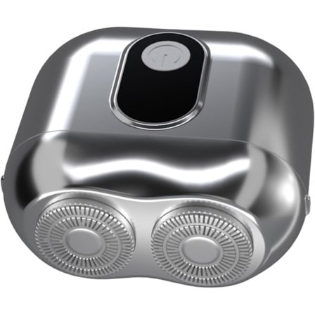 Mini Bärbar Reseraskare för Män: USB-C Sladdlös Laddningsbar Elektrisk Rakapparat, Skäggtrimmer & Ansiktsrakare