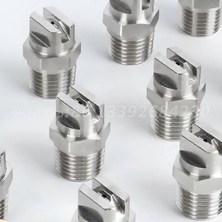 1/4'' Flat Fan Dyse 0-110 grader Vee Jet Vannspraydyse HVV V Jet Kjøledyse Industriell Flat Fan Spraydyse