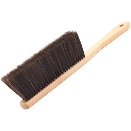 Mjuk rengöringsborste Soffa Säng Damm Rengöringsborste Trähandtag Sängborste C