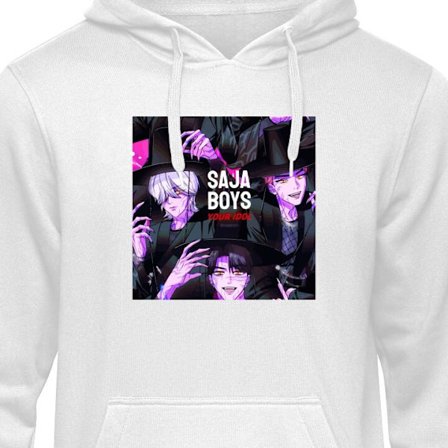 Barnehettegenser Kpop Demon Hunters Saja Boys Dark Idol Aura Purple Demon Energy