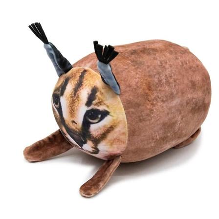 Floppa Plys 8 Tommer Caracal Pude Fyldt Dyr Plys Legetøj til Børn, Anime Fan Gave, Fest Dekoration