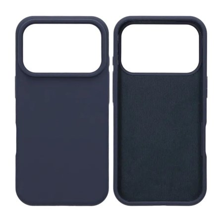 Blødt silikone mobilcover til iPhone 17 Pro - Mørkeblå