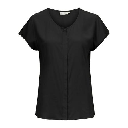 Masai, Short Sleeve Shirts Czarny, Kobieta, Rozmiar: S
