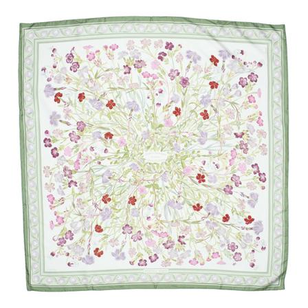 Hermès Vintage, Pre-owned Scarf Groen, Dames, Maat:ONE Size
