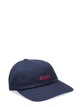 Raven Cap Accessories Headwear Caps Blå Forét