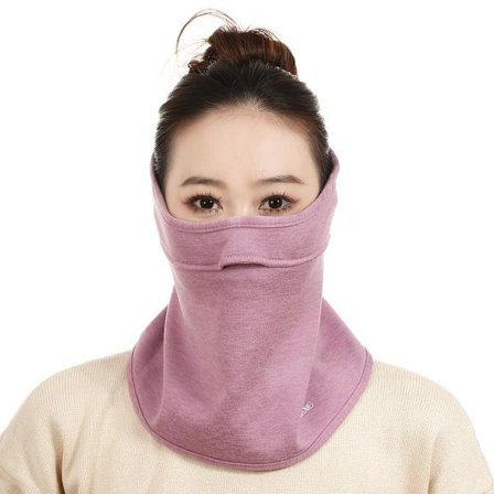 Cykelscarf Ski Tube Scarf MÖRKROSA