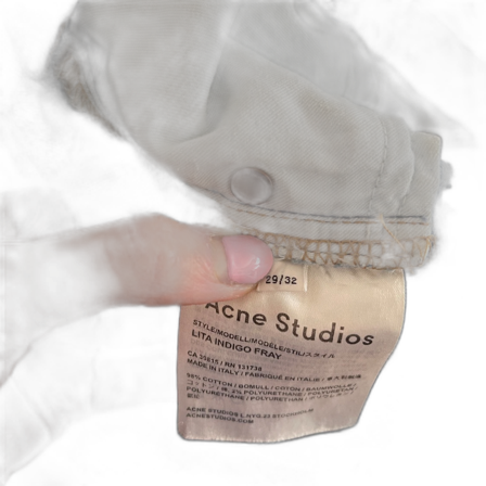 Ljusblå jeans från Acne Studios