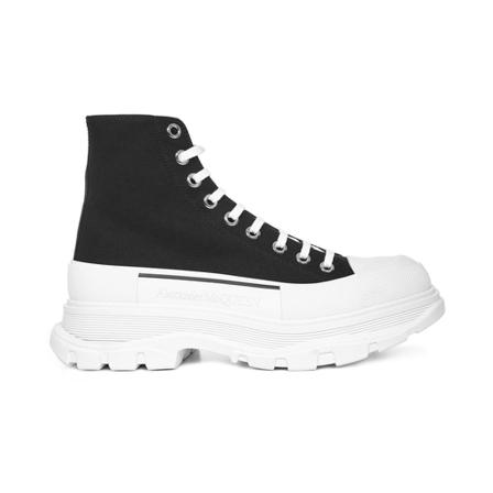 Alexander McQueen Tread Slick Boot Sort, Herre Sneakers, Størrelse: 41 EU