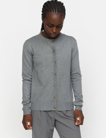 Soft Rebels Srmarla Cardigan Knit - Grey - XXL