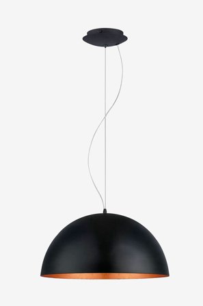 EGLO - Takpendel Gaetano 1 Ø530 Mm - Svart - Takpendlar - Från Homeroom