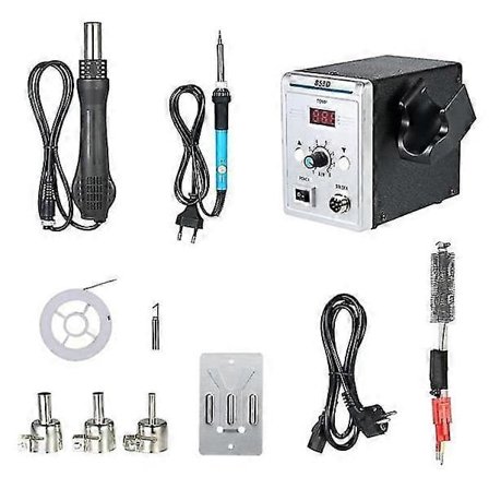 858D 700w loddestation LED loddekolbe afmontering