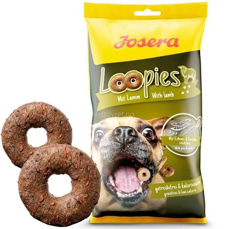 Josera Loopies Godbit, Lam - 150g