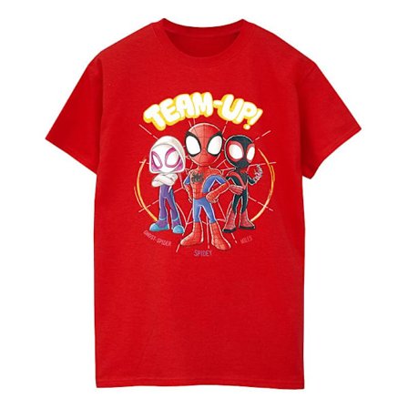 Marvel Boys Spidey And His Amazing Friends Sketch T-Shirt 5-6 år