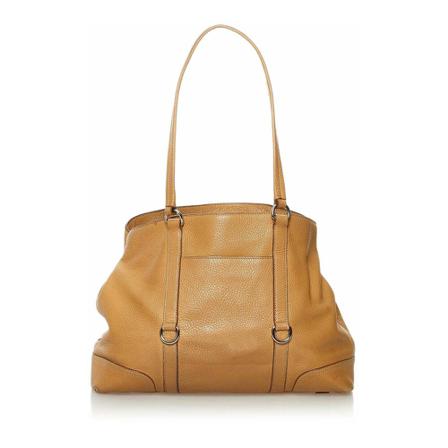 Prada Vintage, Pre-owned Tote Bags Bruin, Dames, Maat:ONE Size