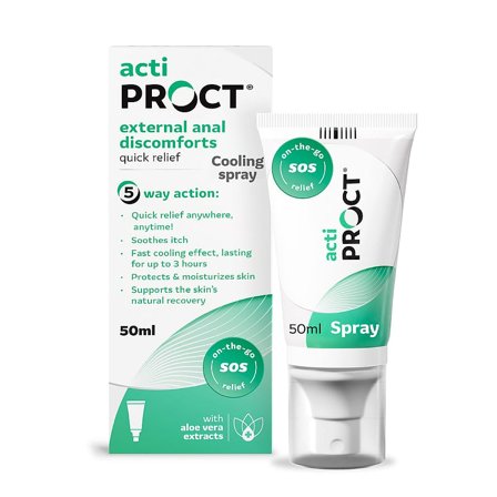 actiPROCT Cooling spray 50 ml, Medicin & Pleje, Mave & Tarm, Øvrigt