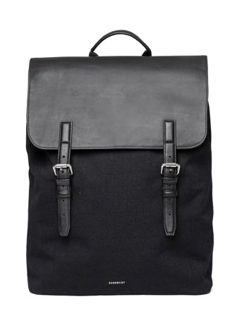 SANDQVIST Everyday Lid Backpack L - Black - L