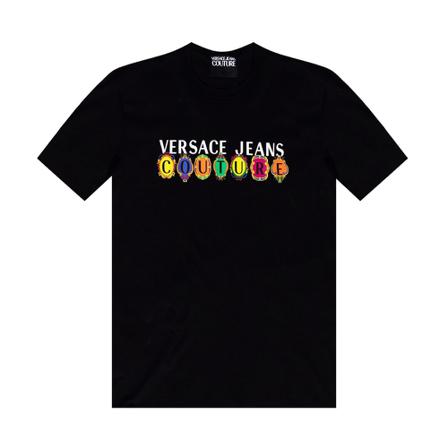 Versace Jeans Couture Crew Neck T-Shirt Sort, Herre
