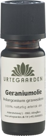 Urtegaarden Geraniumolie 10 ml, Tøj & Bolig, Duftolier, Æteriske Olier