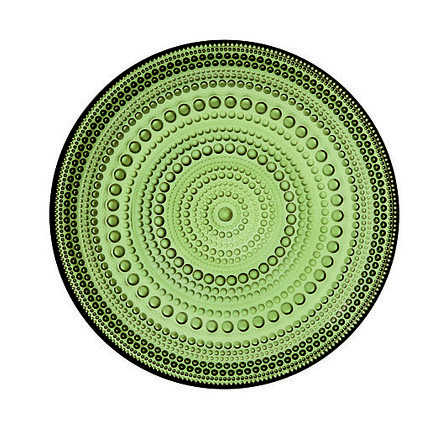 IITTALA TALLERKEN 170MM MOSEGRØNN KASTEHELMI