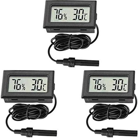 Mini LCD Digital Termometer Hygrometer Temperatur Fugtighed