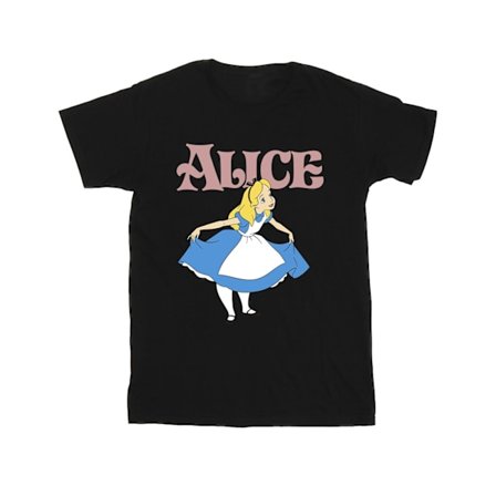 Disney Girls Alice In Wonderland Take A Bow Bomull T-shirt 7-8