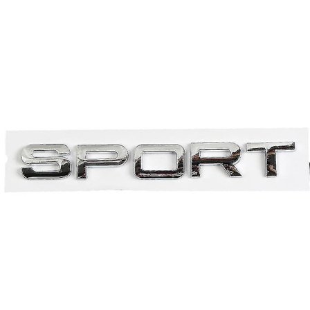 3D ABS-logotyp Range Rover Bokstäver Emblem Dekal Bil Front Huv Märke För Range Rover Sport Evoque L322 L320 L406 P38 Tillbehör