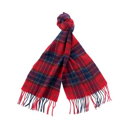 Barbour Scarf , Rood , Heren , Maat: ONE Size Sjaals