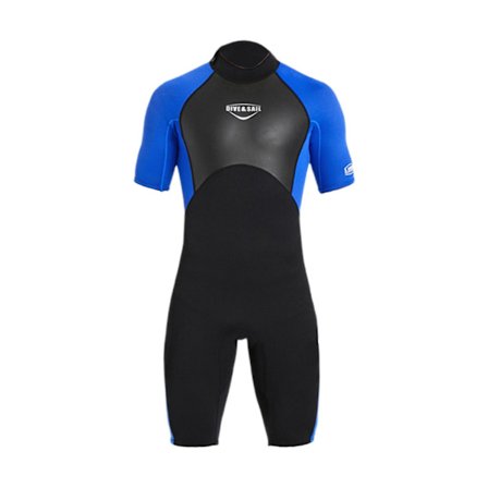 2mm Premium Neopren Kort Wetsuit Korte Ermer For Dykking Kvinner Lilla M