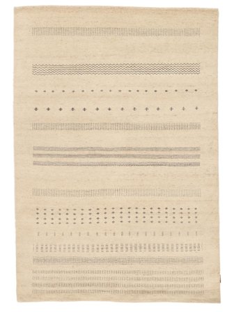 Gabbeh Loribaft Rug 169X246 Beige/Orange Wool