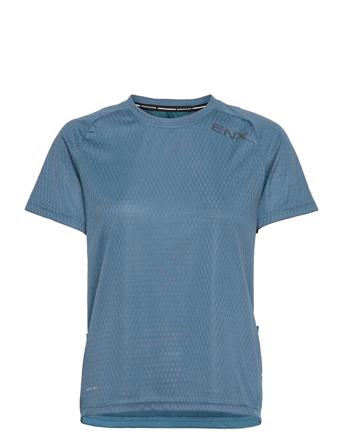 Jannie W Cycling/Mtb S/S Tee Blue Endurance
