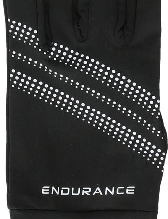 Endurance Sherman Run Gloves - Black - XL