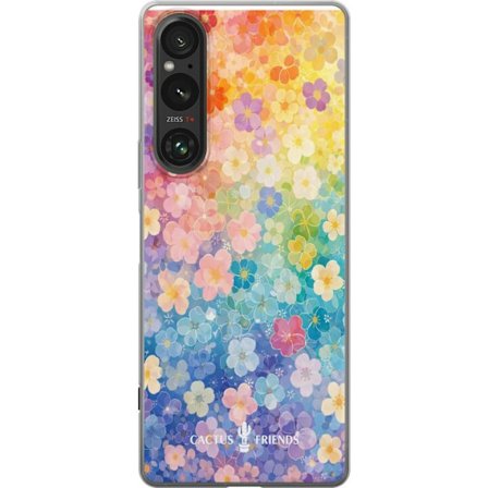 Kompatibel Mobilcover til Sony Sony Xperia 1 V Cactus and Friends – RainbowBloom